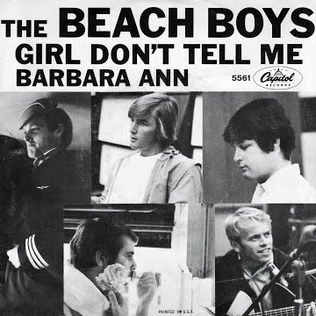 Girl Don’t Tell Me by The Beach Boys